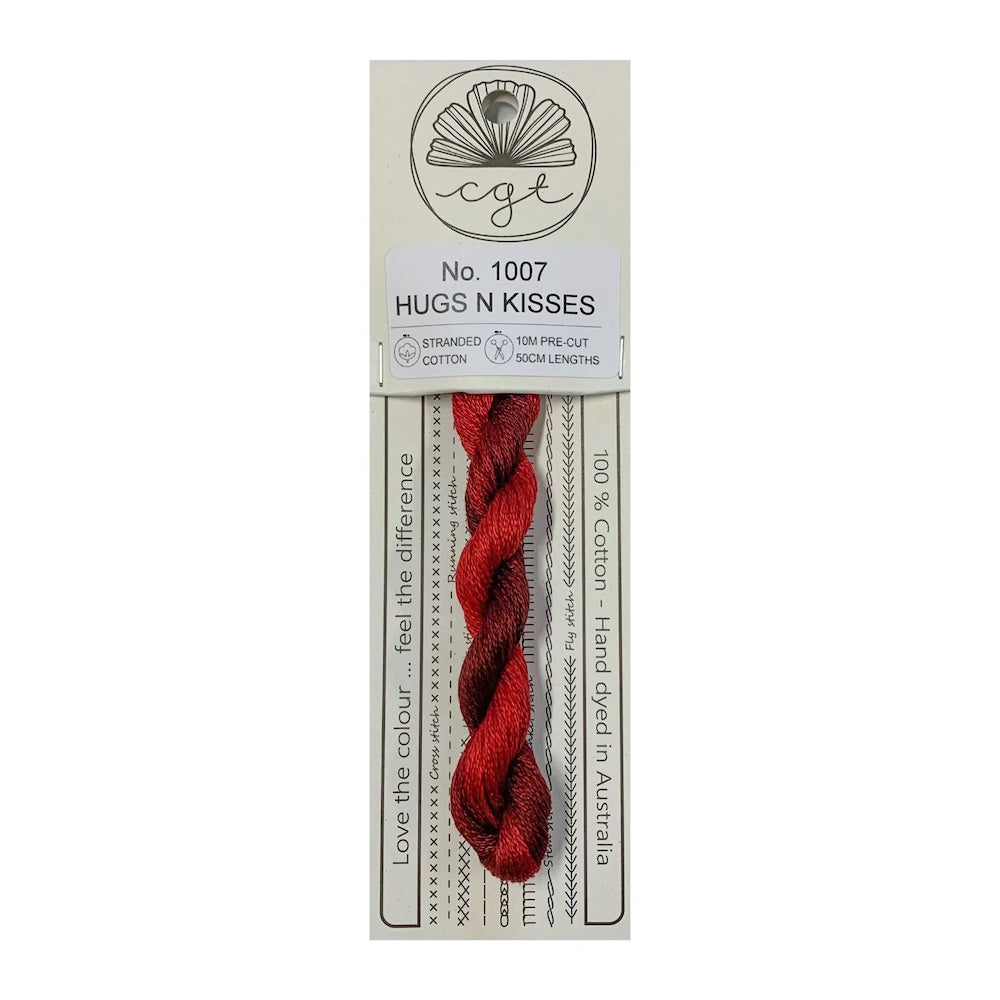 Cottage Garden Threads - 1007 Hugs N Kisses Stranded Cottage Garden Threads - 1007 Hugs N Kisses Stranded