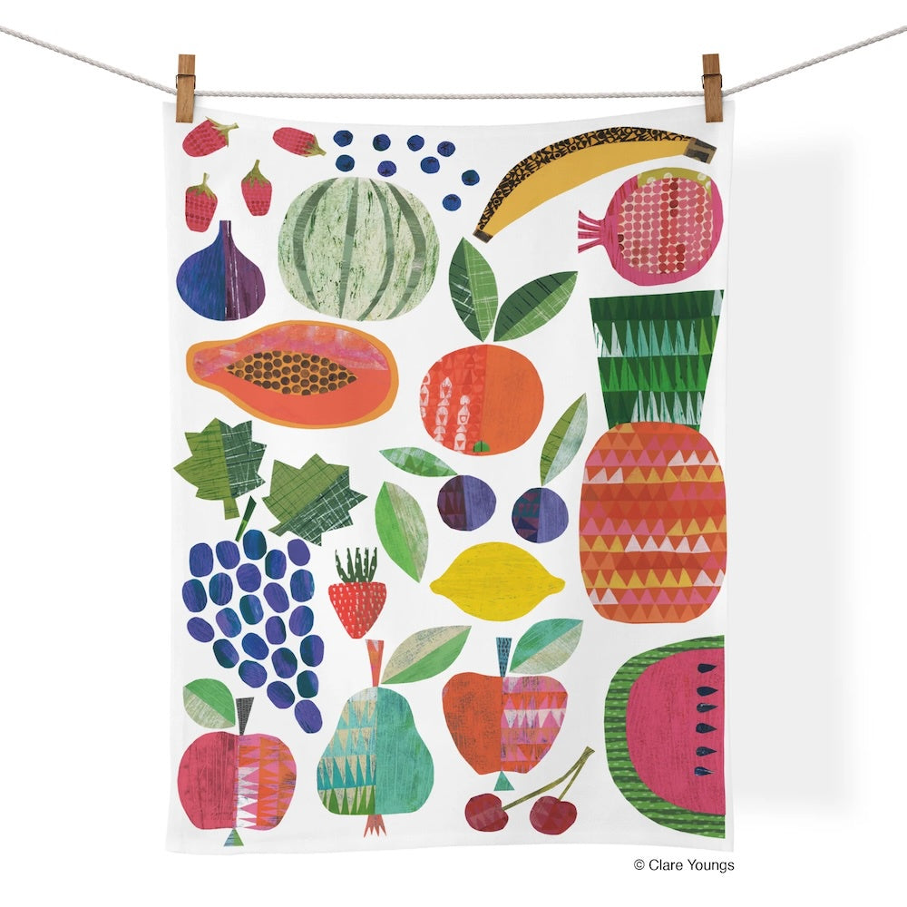 Fruit Stand Tea Towel