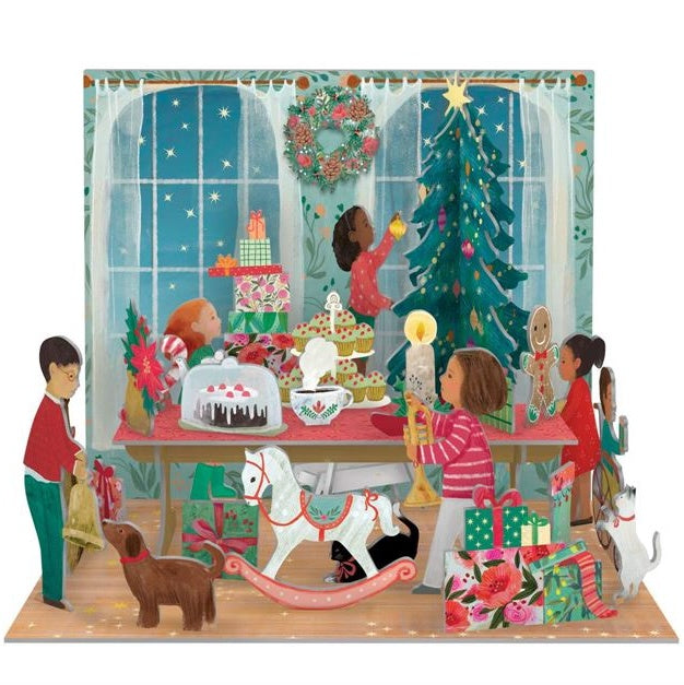 A Christmas Party 3D - Christmas Advent Calendar Pop and Slot