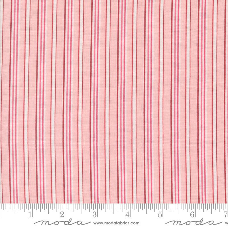 A Very Sweet Christmas - Christmas Stripe in Pink