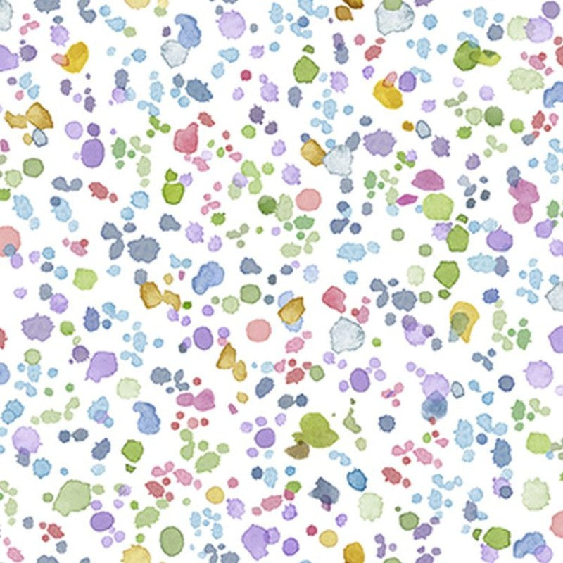 Healing Garden Paint Splash Blender in White