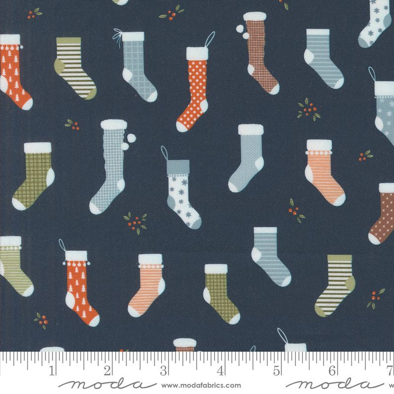 Purrfect Christmas Sweet Stockings Midnight