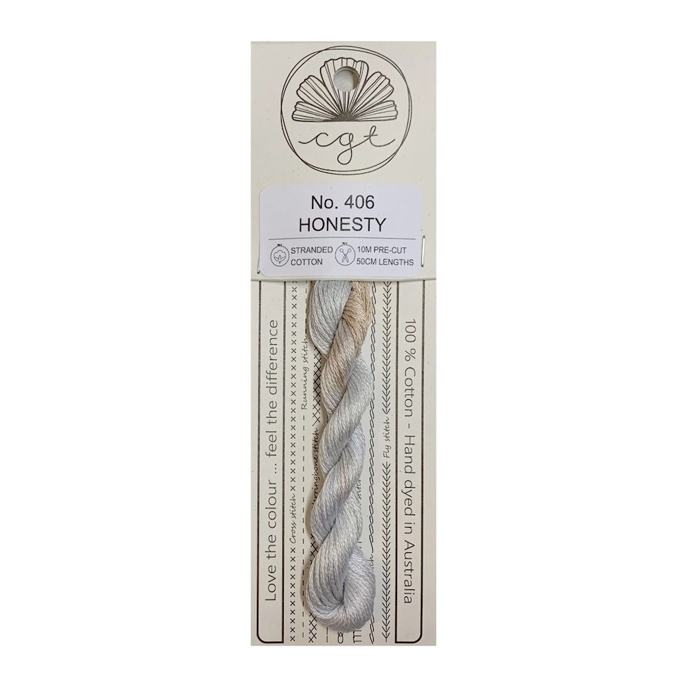 Cottage Garden Threads - 406 Honesty Stranded