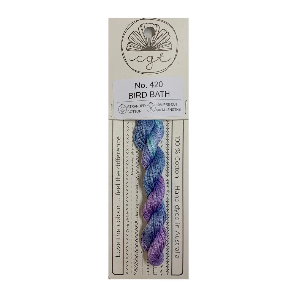 Cottage Garden Threads - 420 Bird Bath Stranded