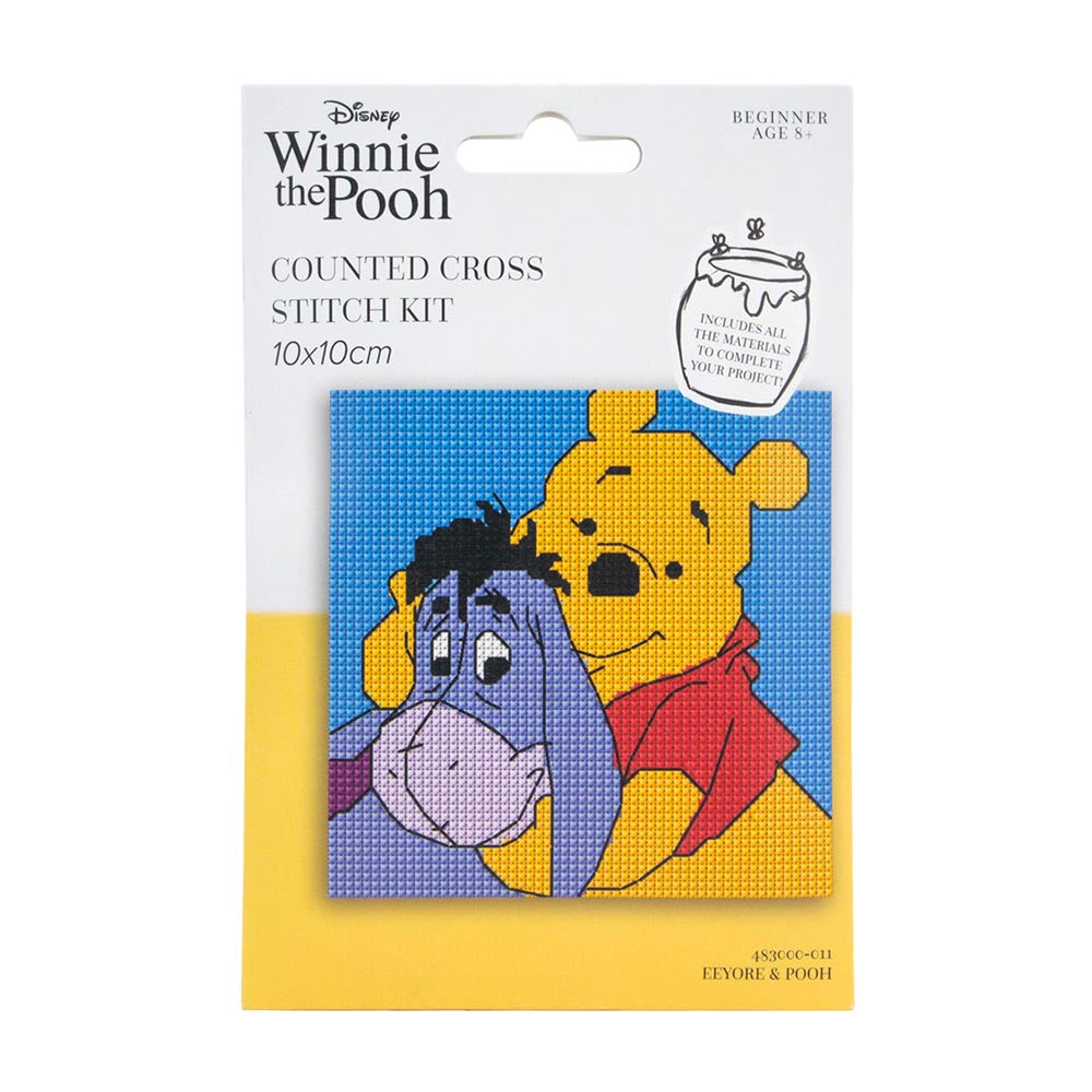 Disney Winnie the Pooh - Eeyore & Pooh Cross Stitch Kit