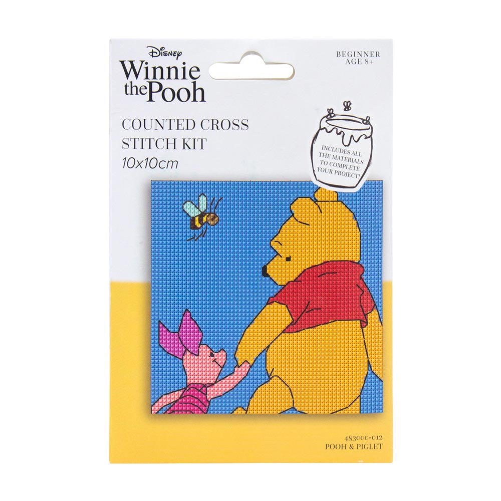Disney Winnie the Pooh - Pooh & Piglet Cross Stitch Kit