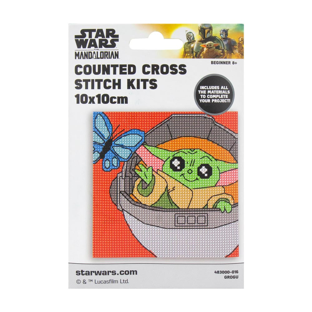 Star Wars - Grogu Counted Cross Stitch Kit