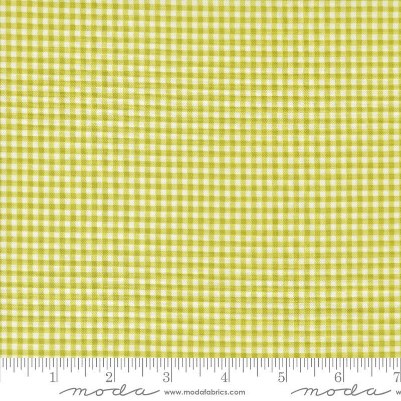 Shine Gingham in Grass