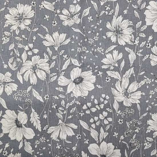 Kaikoma Floral Grey