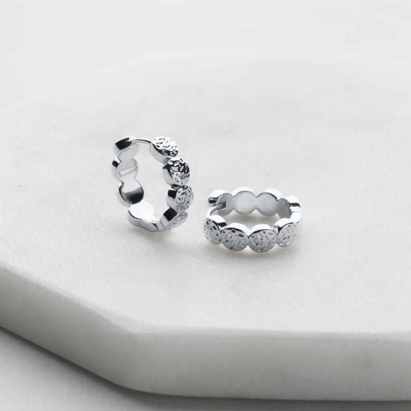Josie Hoop Earring in Silver