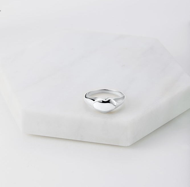 Heart Ring - Silver
