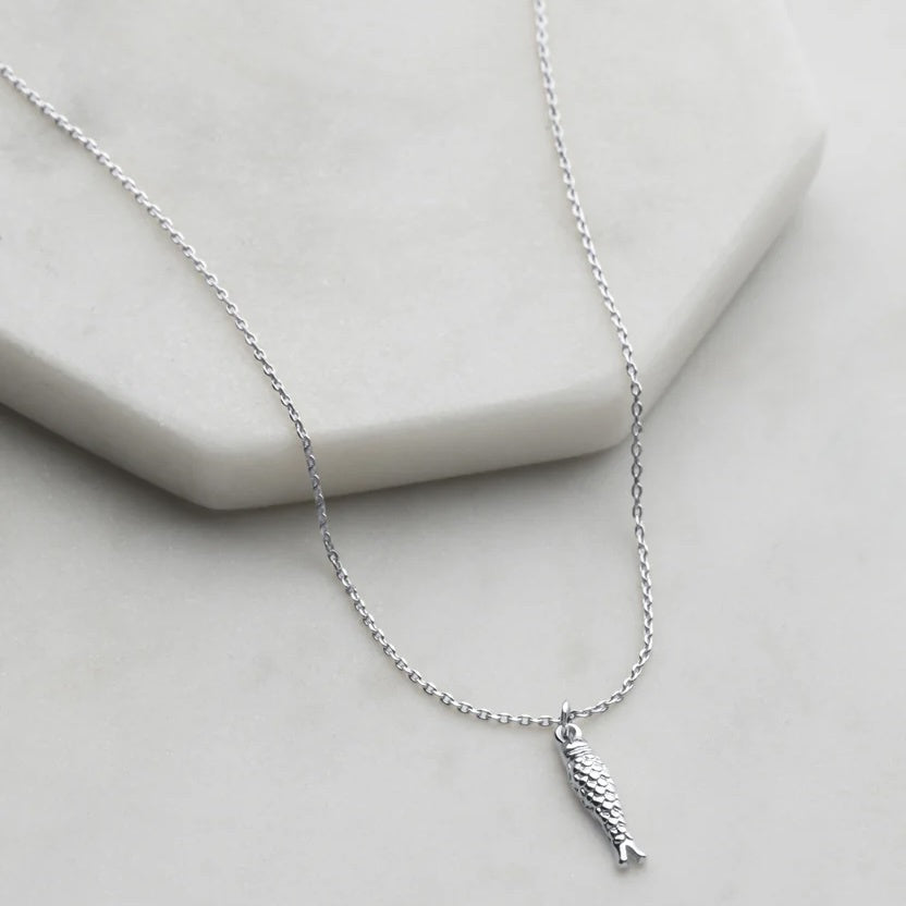 Tate Mini Necklace in Silver