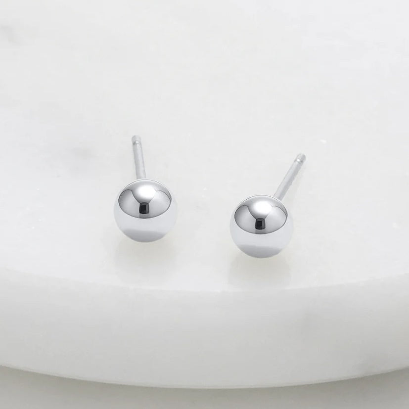 Ball Stud in Silver
