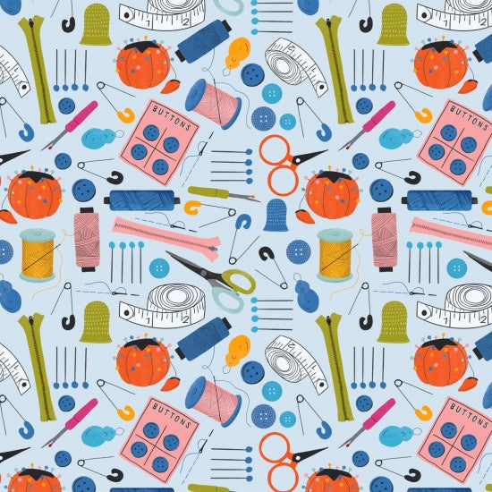 Purrfect Stitches Sewing Bag