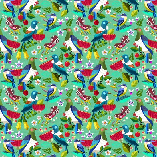 Postcards of NZ Birds in Mint