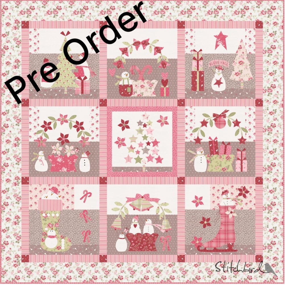 PRE ORDER DEPOSIT A Very Sweet Christmas Quilt Kit by Bunny Hill Designs PRE ORDER DEPOSIT A Very Sweet Christmas Quilt Kit by Bunny Hill Designs