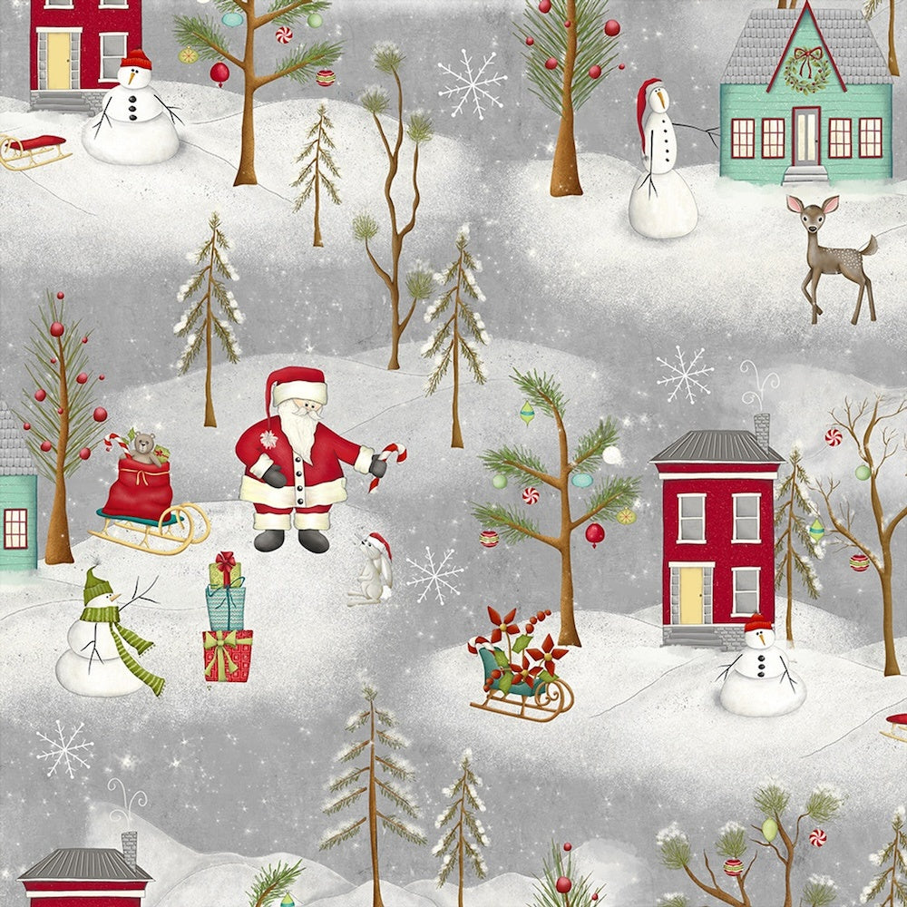 A Very Terri Christmas Snowy Day Silver