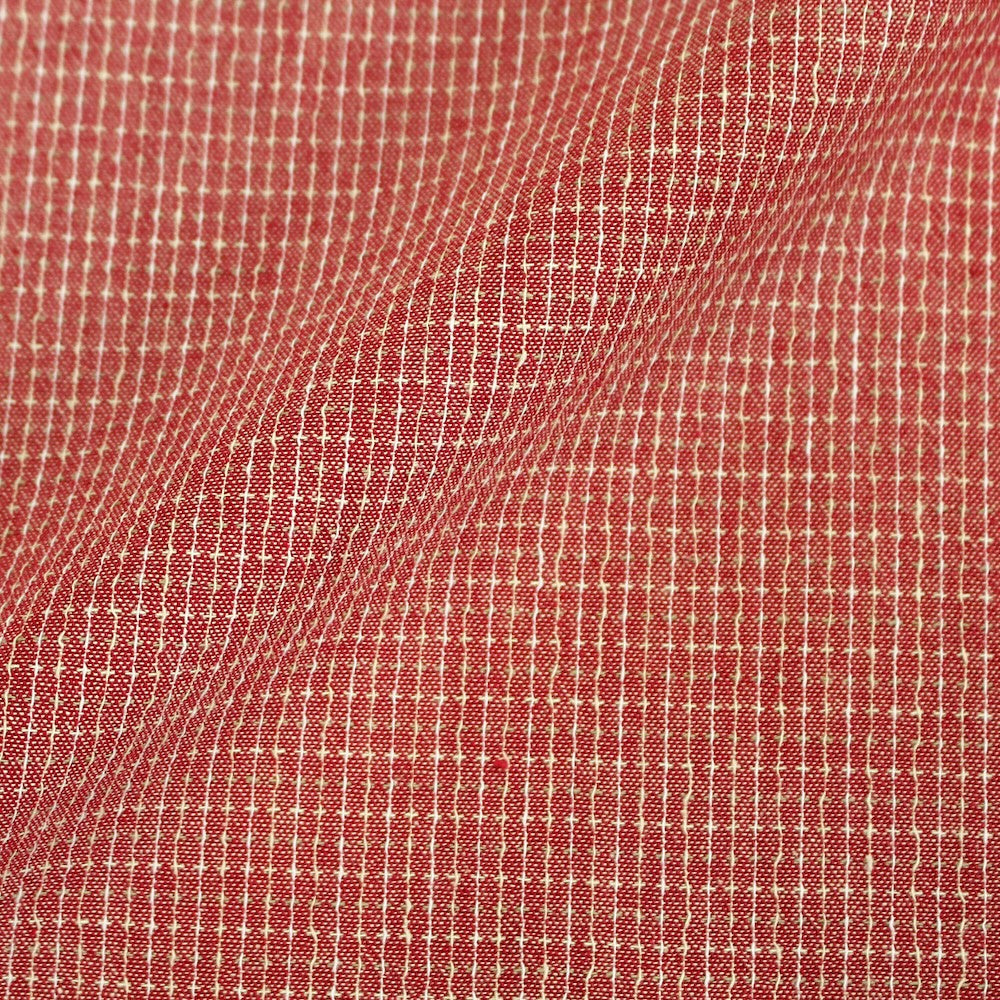 Japanese Yarn Dyed Stitches Vintage Red