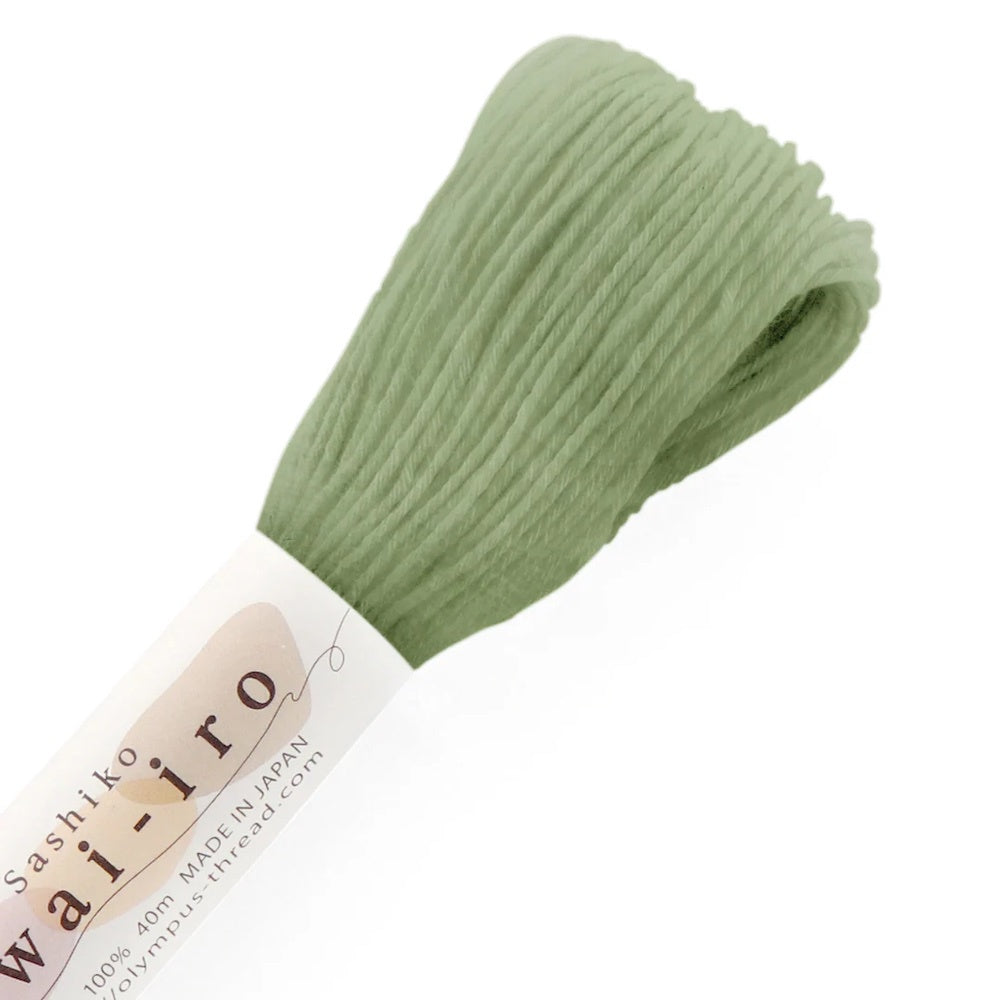 Olympus Sashiko Awai-Iro Thread A19 Laurier