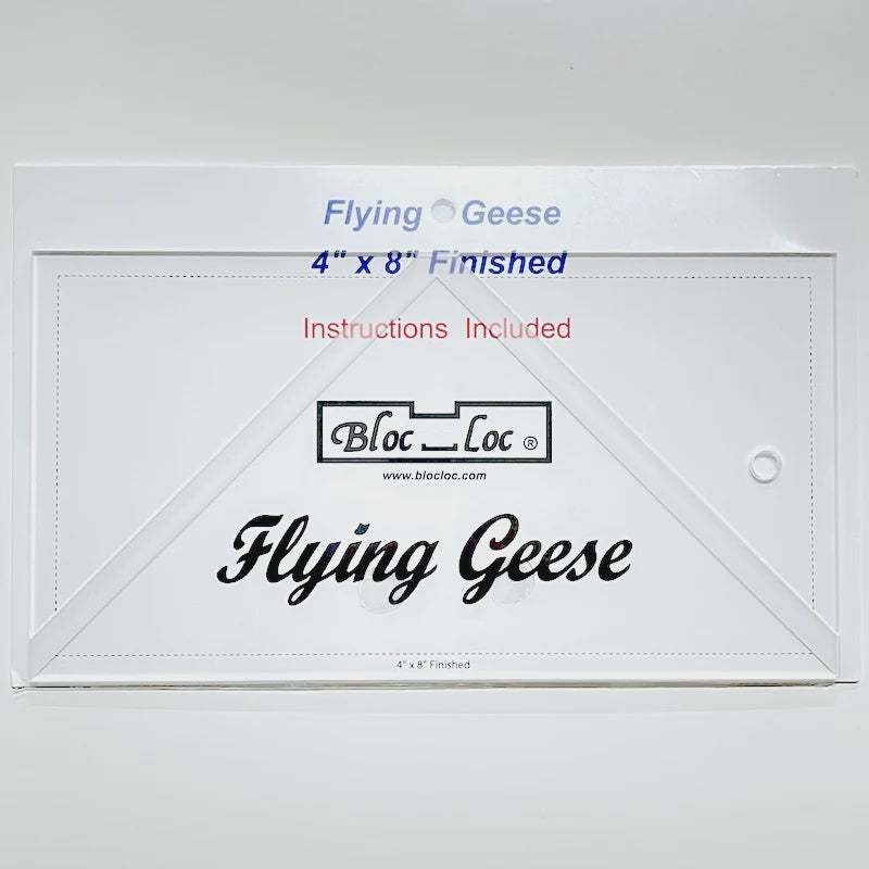 Bloc Loc Flying Geese 4" x 8" Ruler