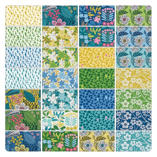 Blooming Color 2 Strip-pies (Jelly Roll)