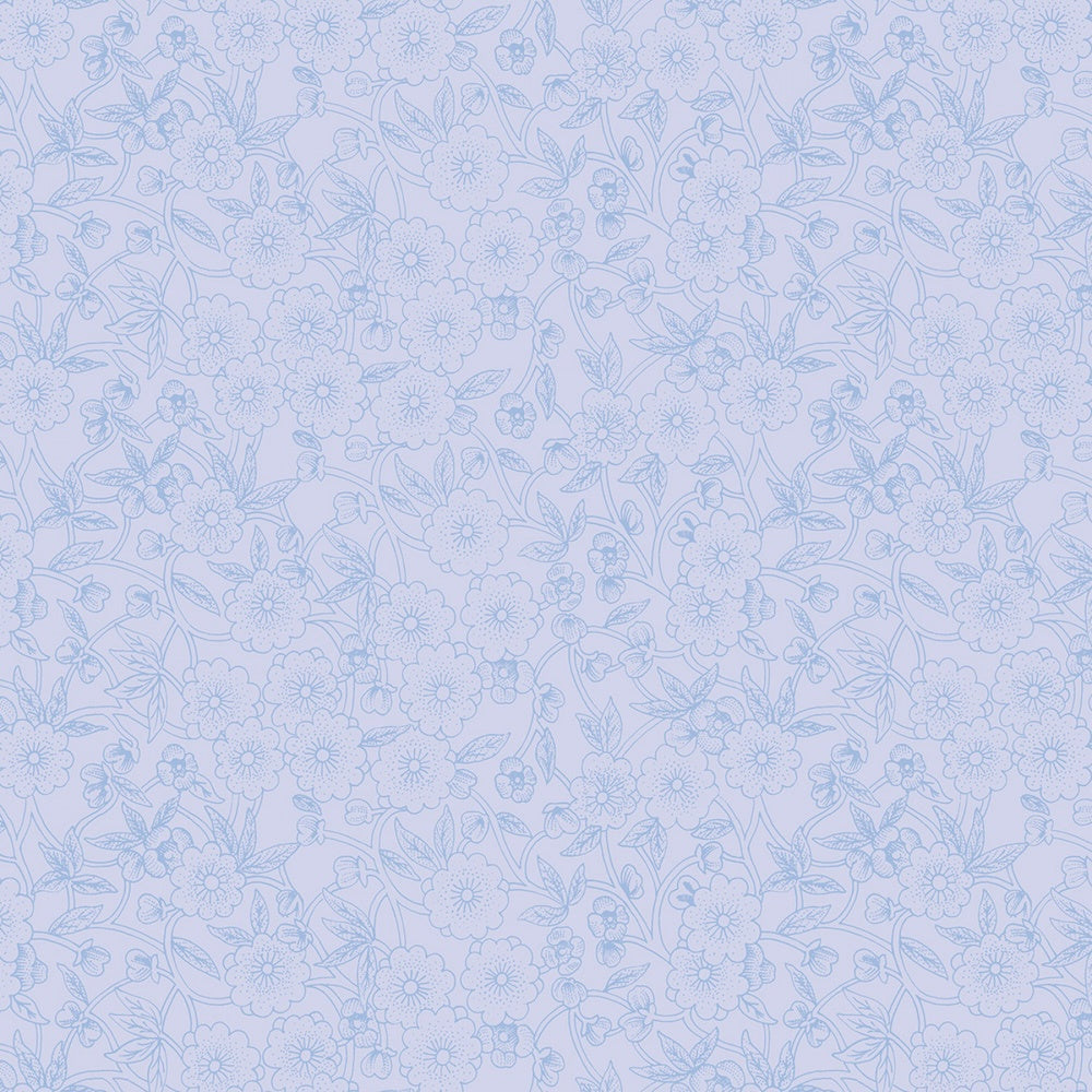 Sewing Seeds Porcelain Petals in Periwinkle