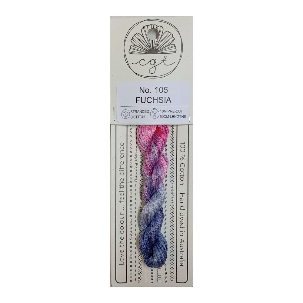 Cottage Garden Threads - 105 Fuchsia Stranded