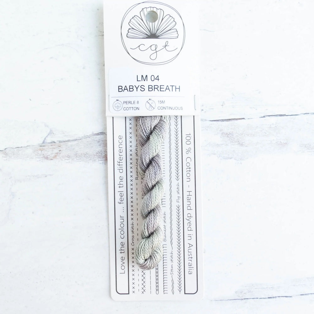 Cottage Garden Threads - Forage LM04.8 Baby's Breath Perle 8