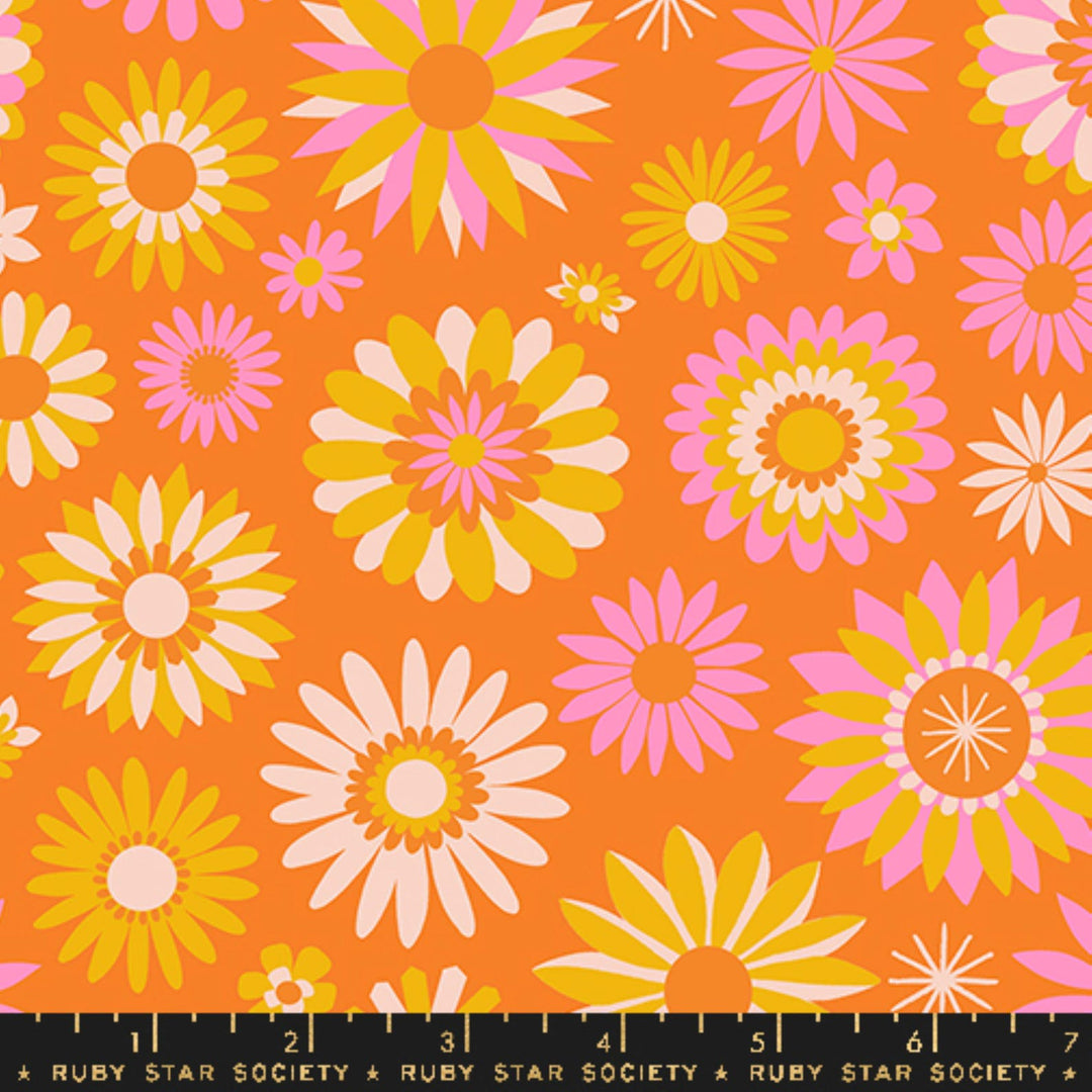 Carousel Kaleidoscope in Orange