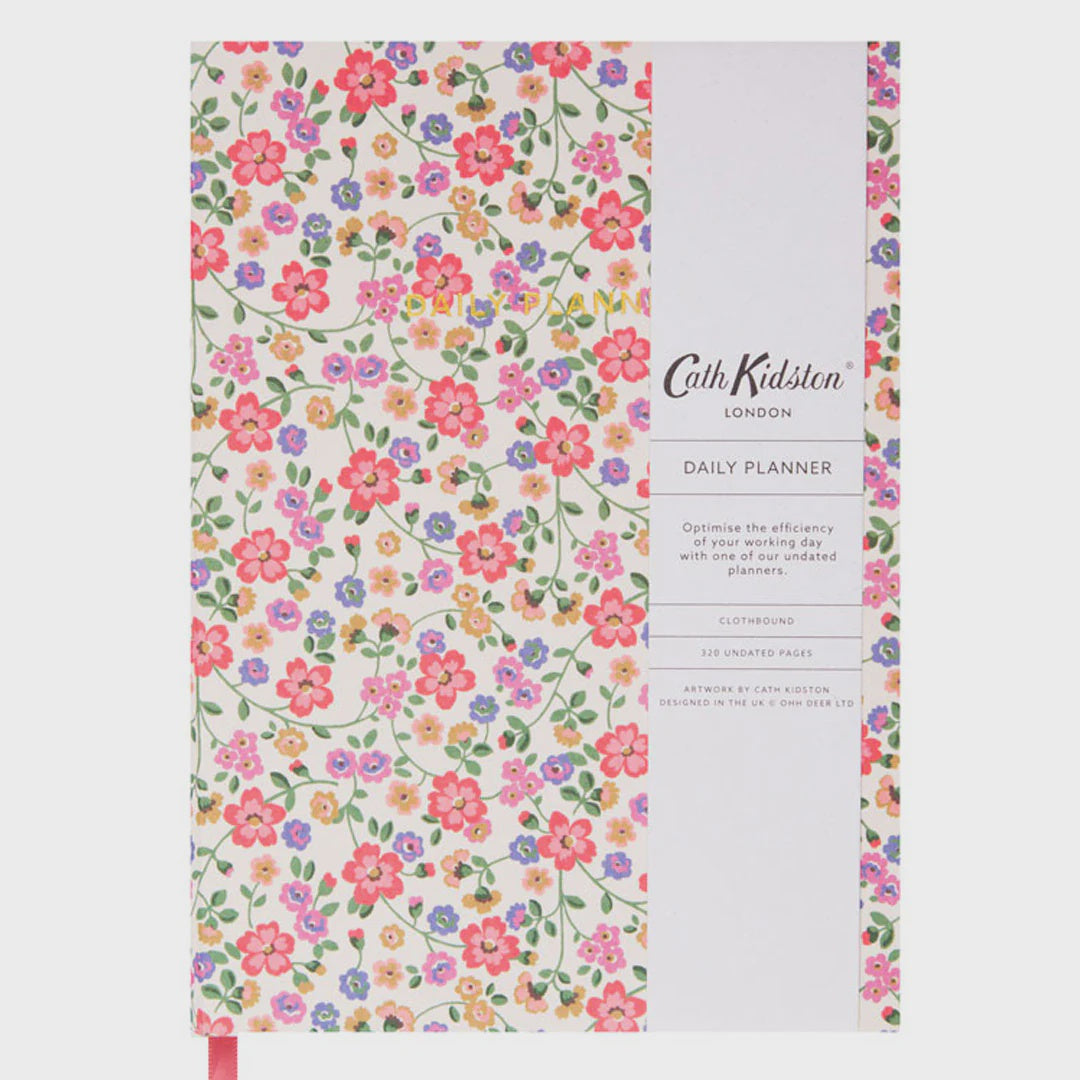 Cath Kidston Cloth Cover Daily Planner - Autumn Ditsy Floral