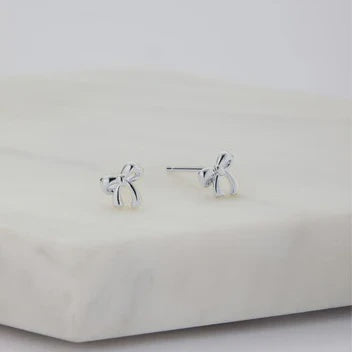 Charlotte Stud Earring in Sterling Silver