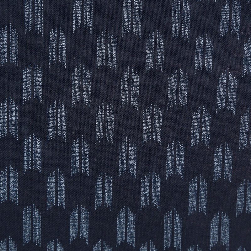 Chevrons on Indigo