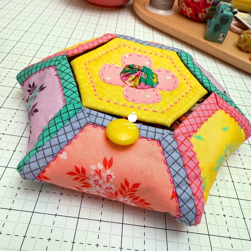 Blossie Basket Pattern with Acrylic Templates
