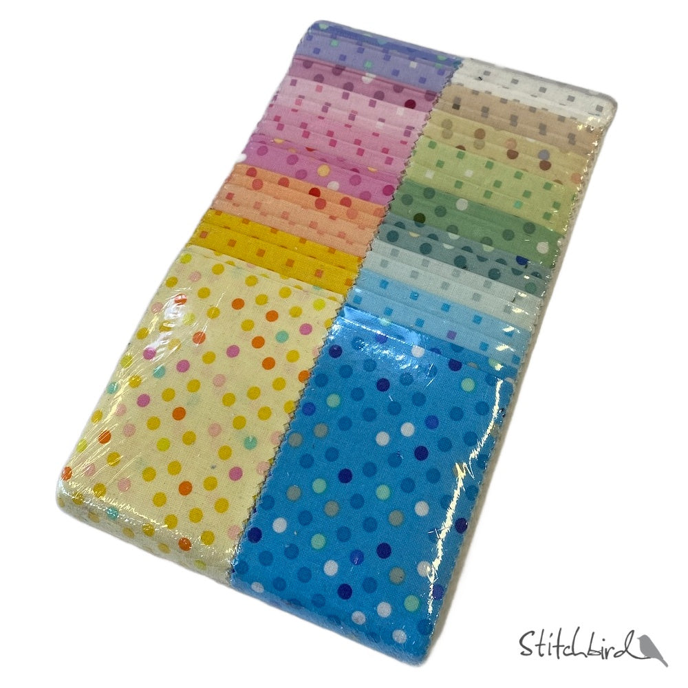 Dazzle Dots 2 Strip-pies (Jelly Roll)