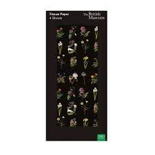 British Museum Delaney Flowers Tissue Paper x 4