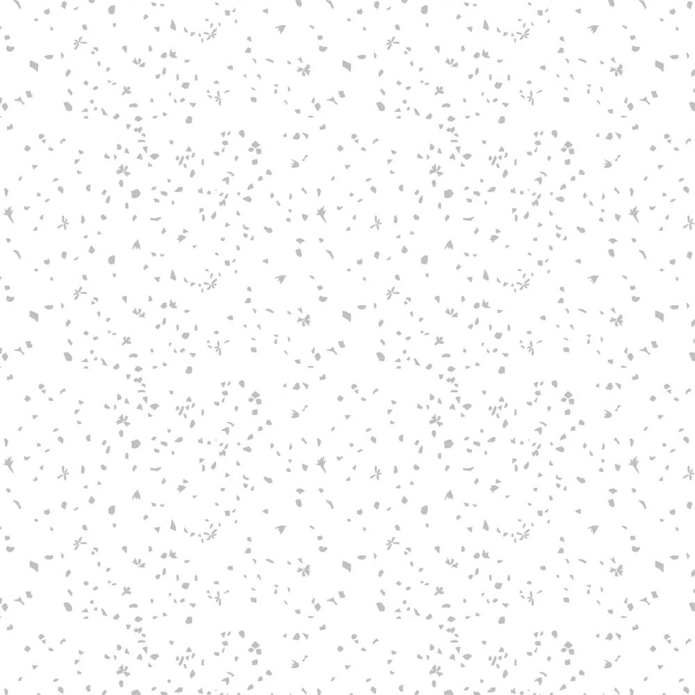 Dovetail Petals in White Grey