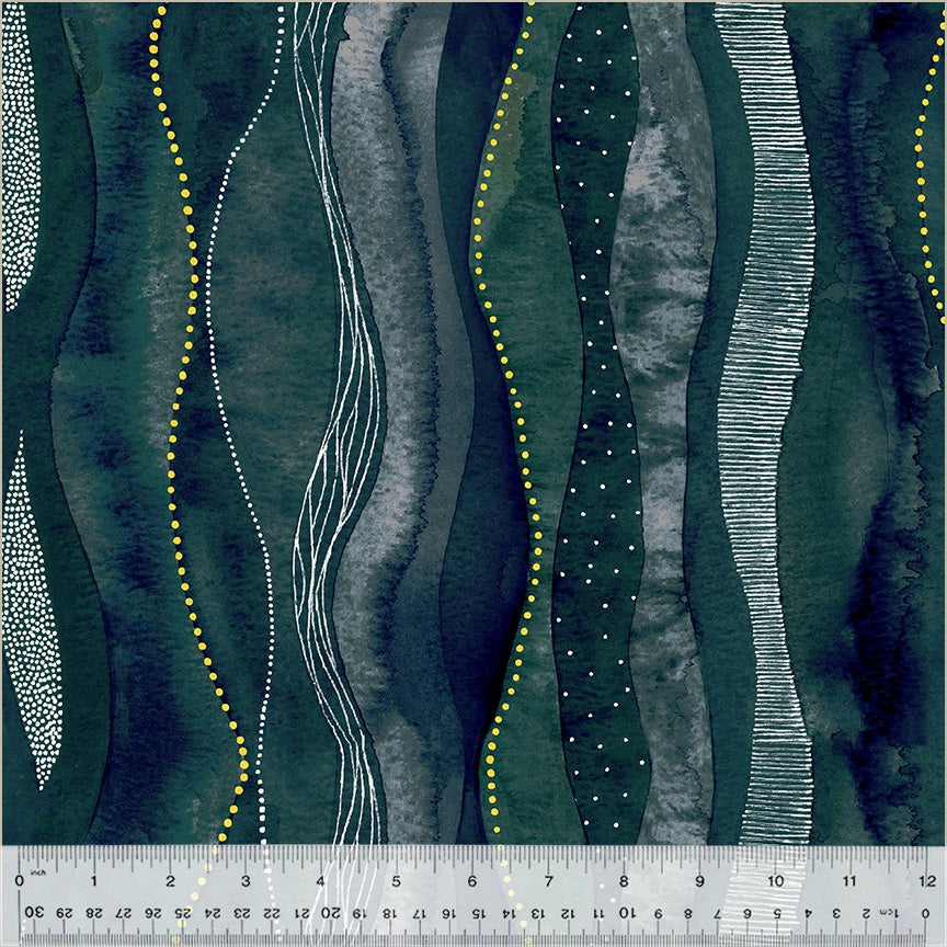 Ebb & Flow Cascade in Ink Remnant 50cm