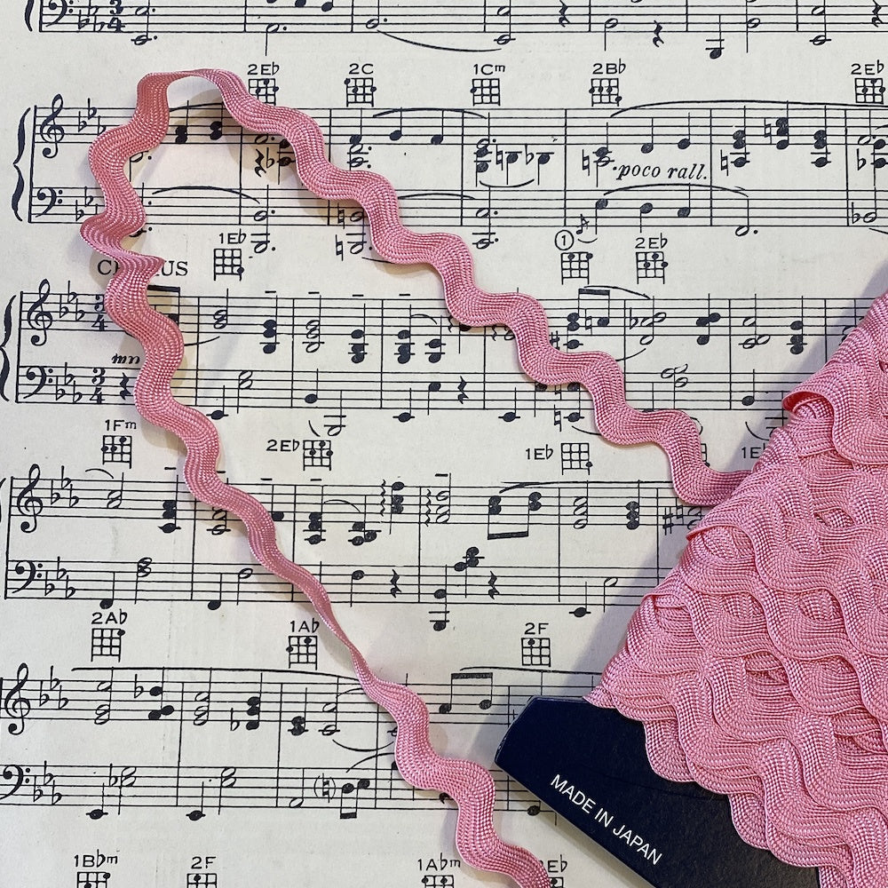 Ric Rac Pink 15mm