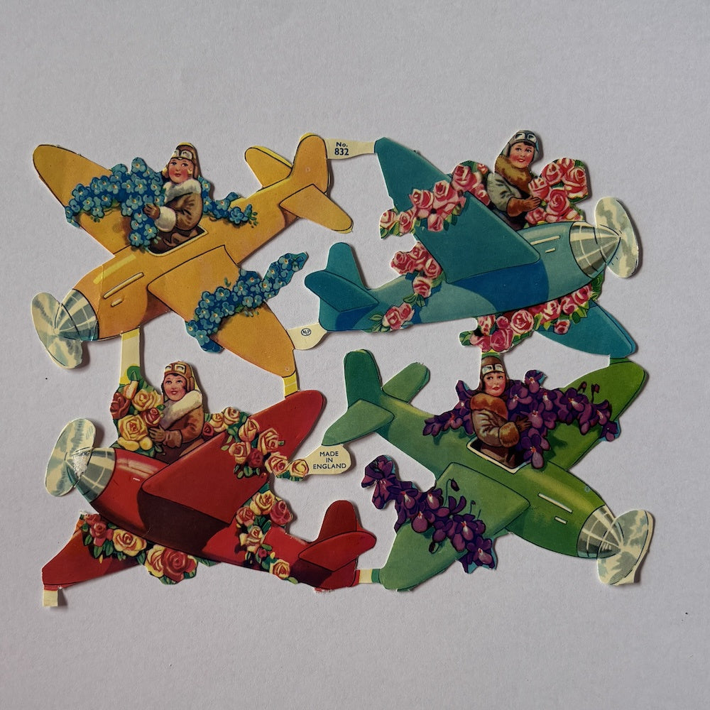 Vintage Scraps - Aeroplanes