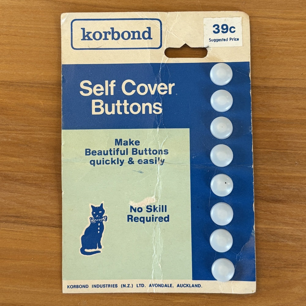 Korbond Self Cover Buttons Size 18