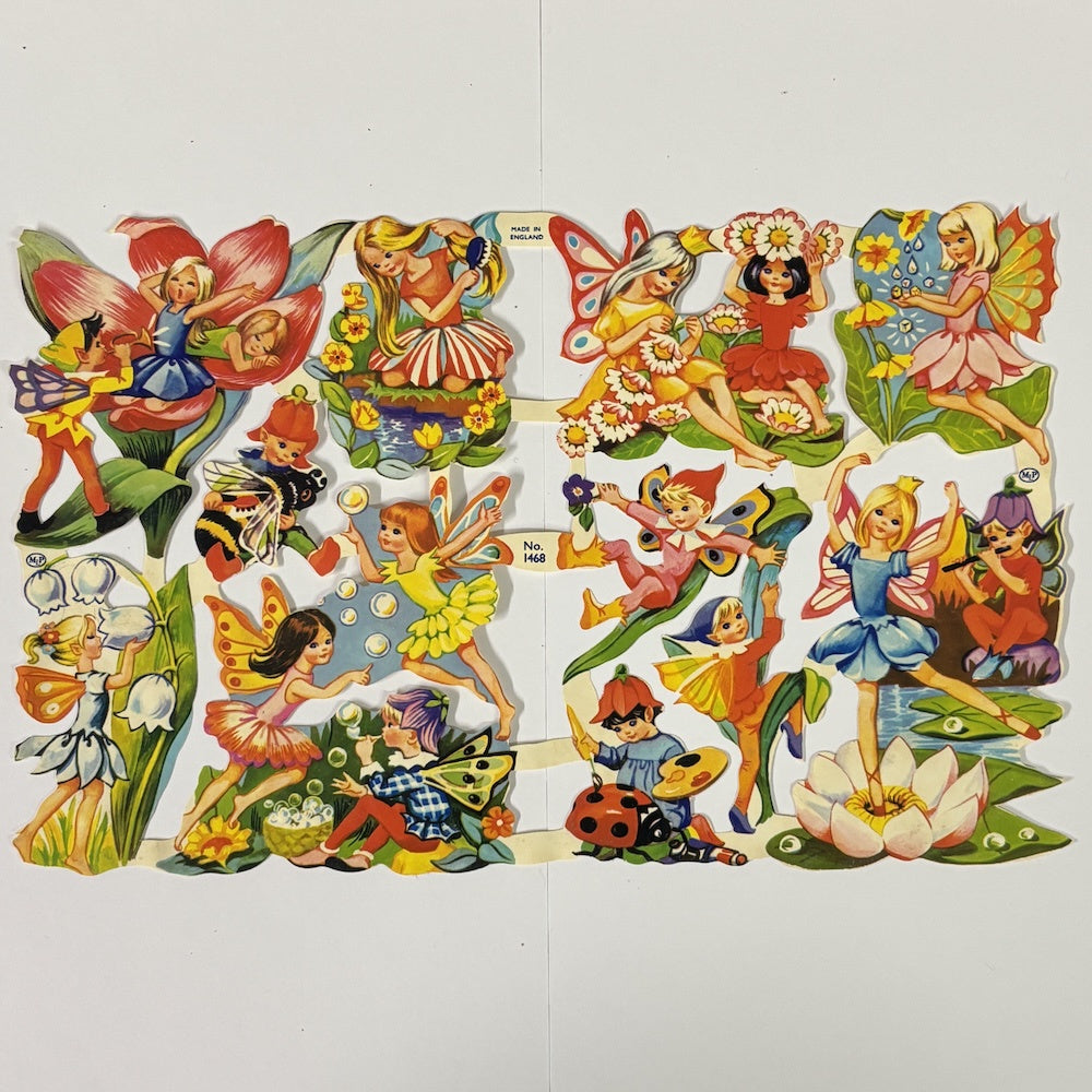 Vintage Scraps - Fairies No. 1468