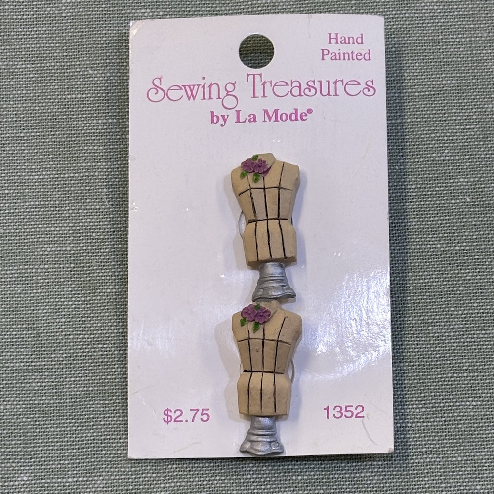 Sewing Treasures Mannequin Buttons