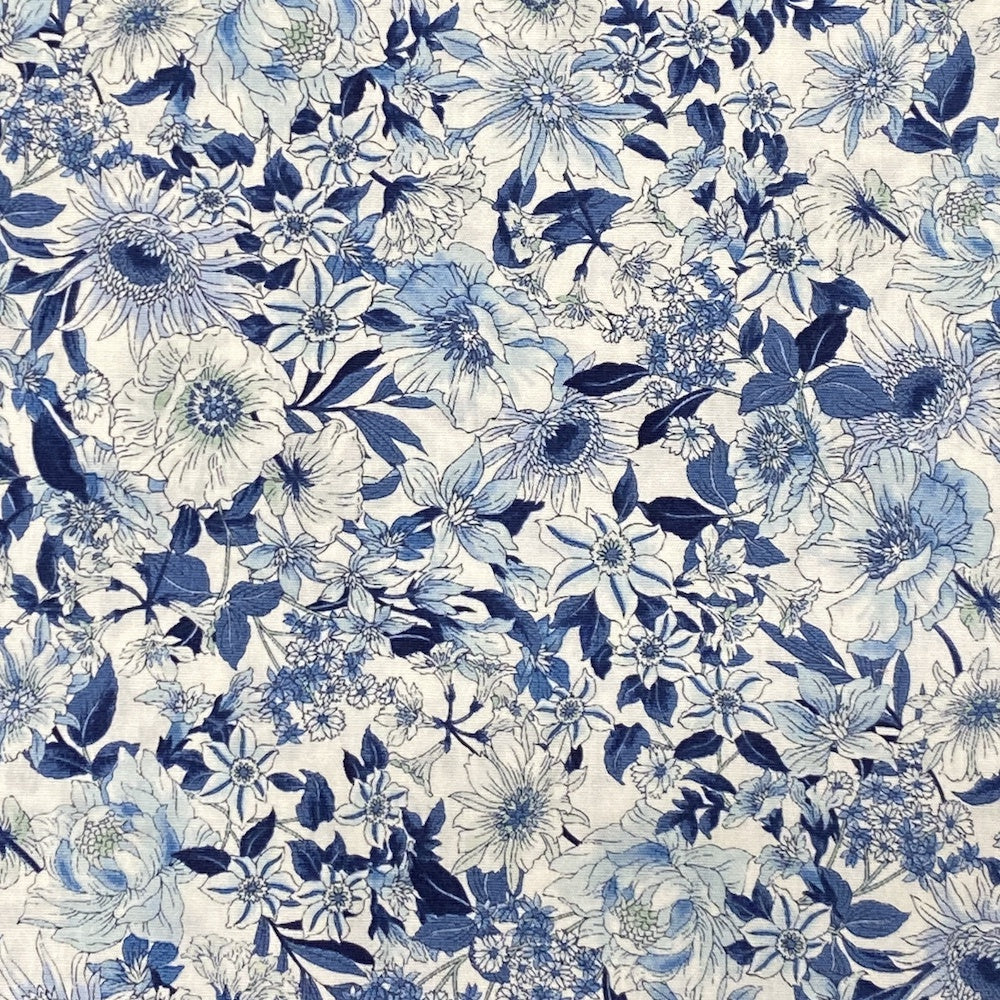 Aoiro Light Blue Floral