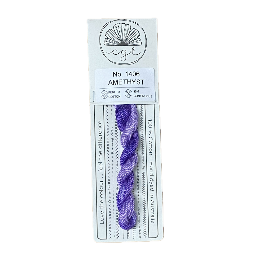 Cottage Garden Threads - Amethyst 1406 Perle 8