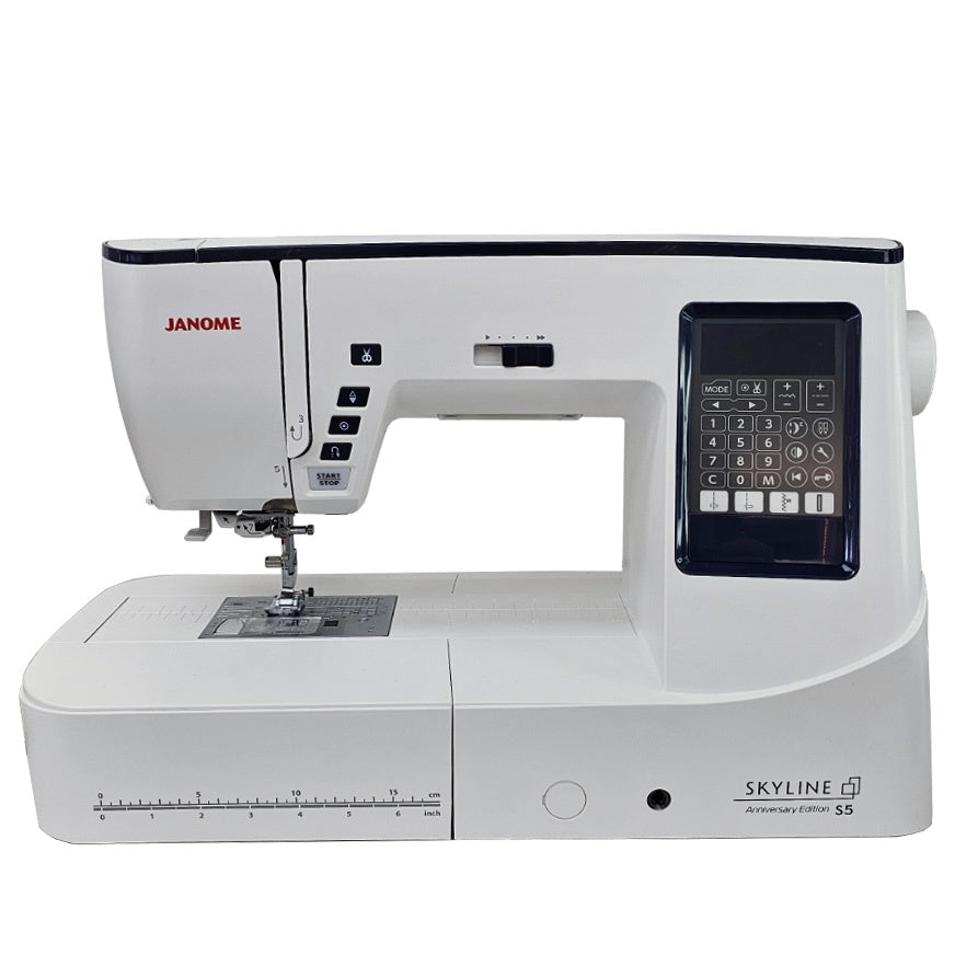 Janome Skyline S5 Anniversary Edition Sewing Machine