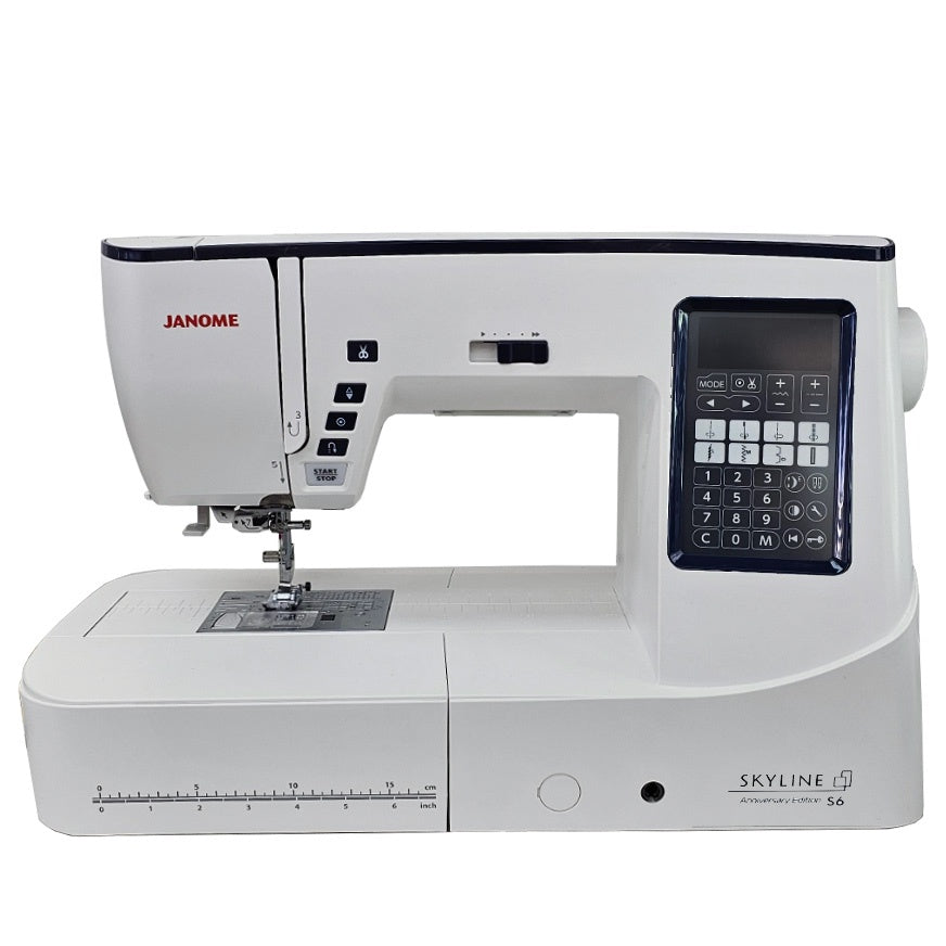 Janome Skyline S6 Anniversary Edition Sewing Machine