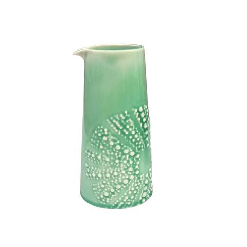 Kina Porcelain Jug - Aqua