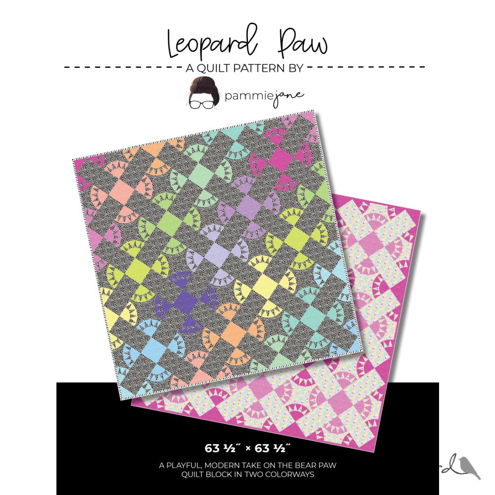 Leopard Paw Quilt Pattern