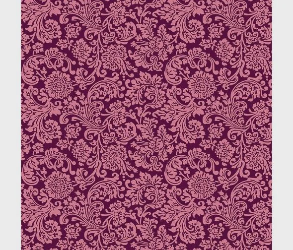 Liberty The Collector's Home Rococco Swirl Plum C
