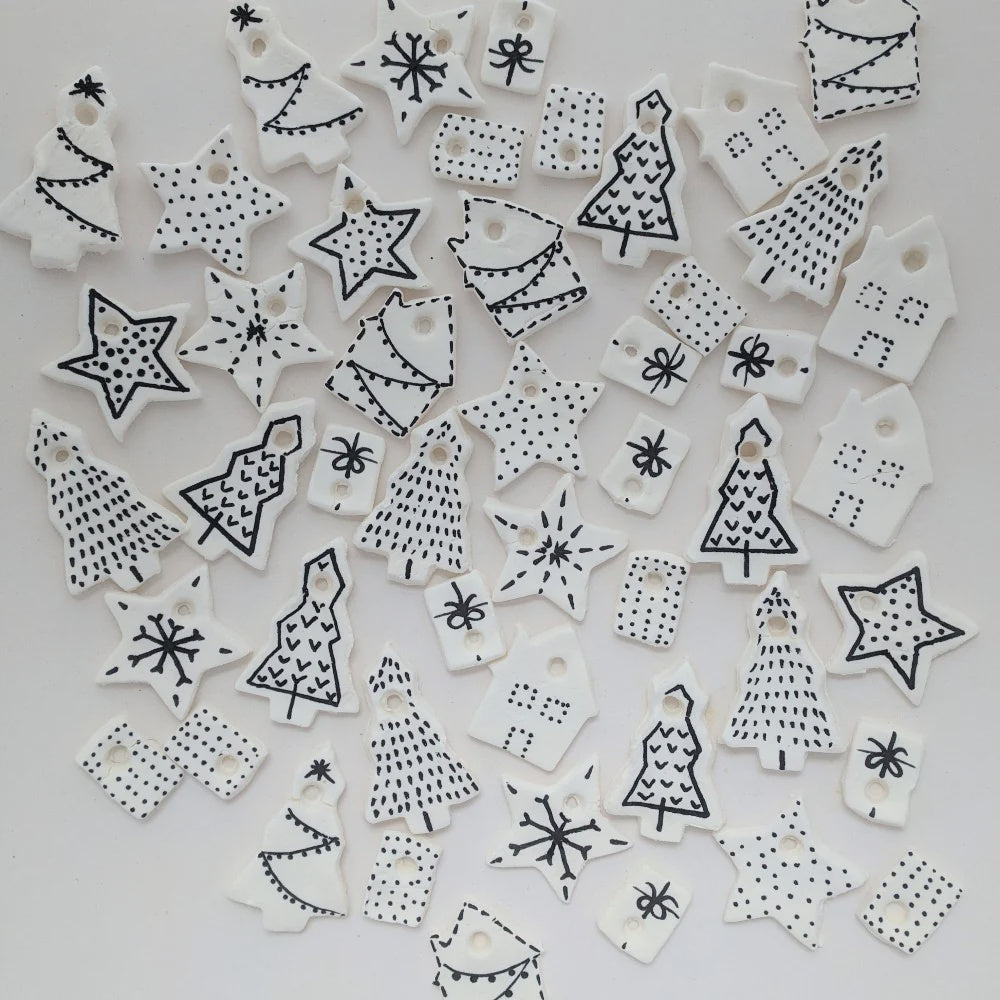 Make Your Own Clay Christmas Decorations Kit